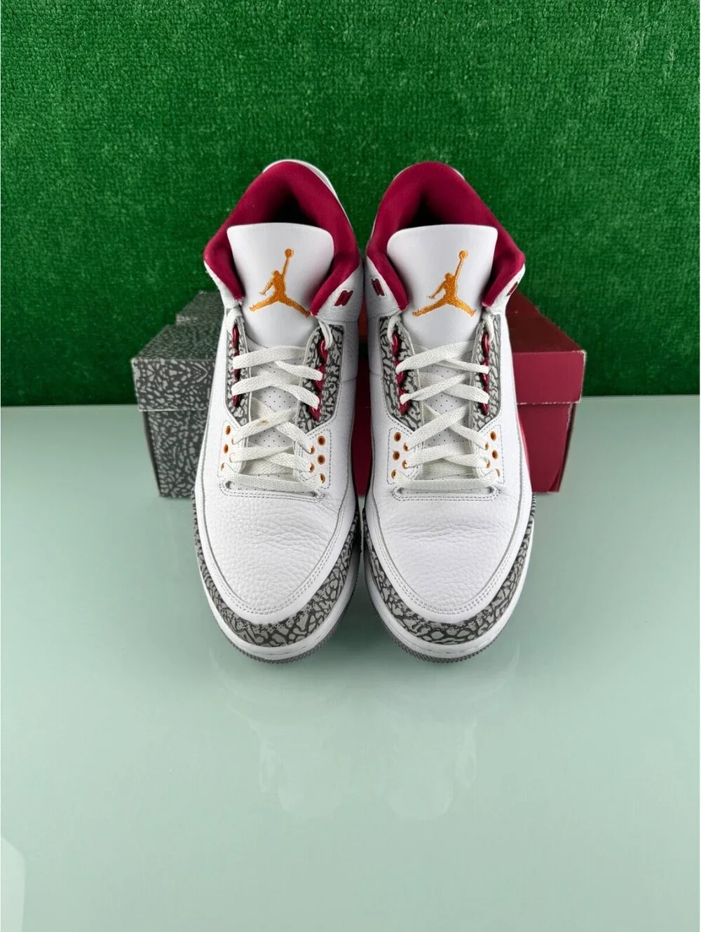 Size 12 - Jordan 3 Retro Mid Cardinal Red CLEAN!